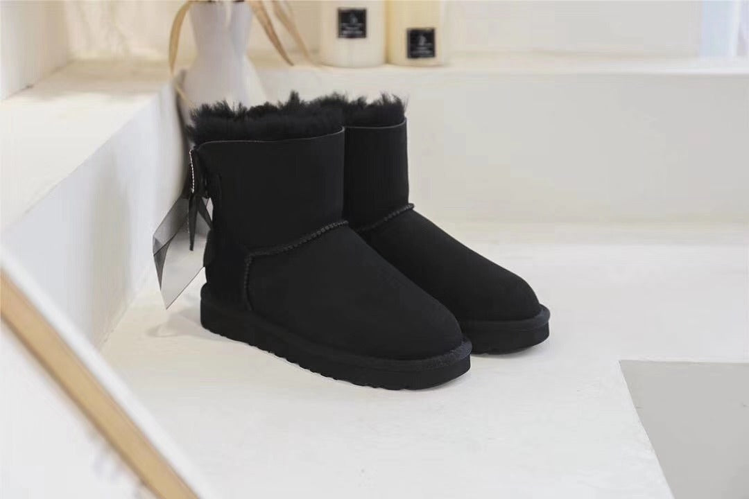 Classic Black Three-Way Winter Boots | 6503