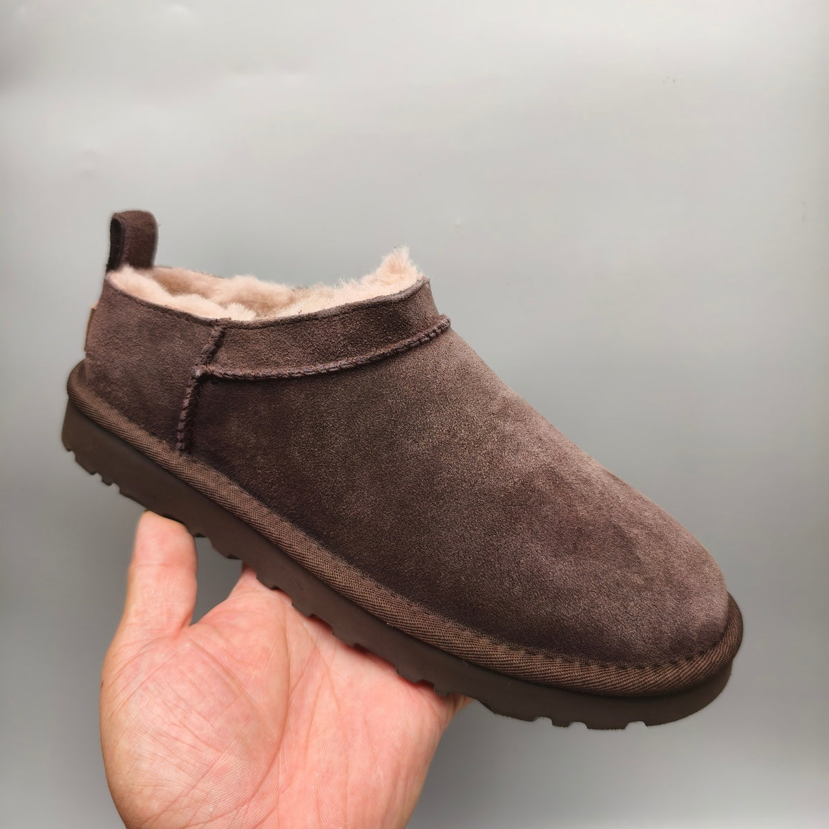 Chocolate Brown Women's Classic Slip-On Shoes | 3891