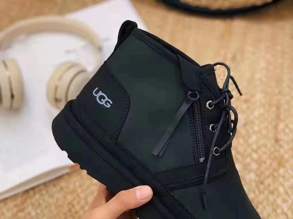 Black Zip-Up Casual Shoes | 3883