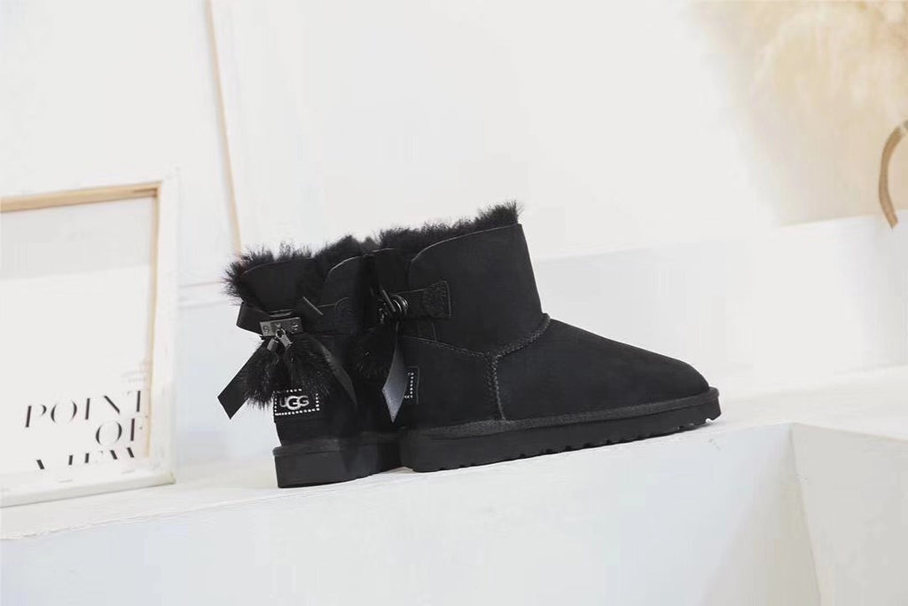 Classic Black Three-Way Winter Boots | 6503