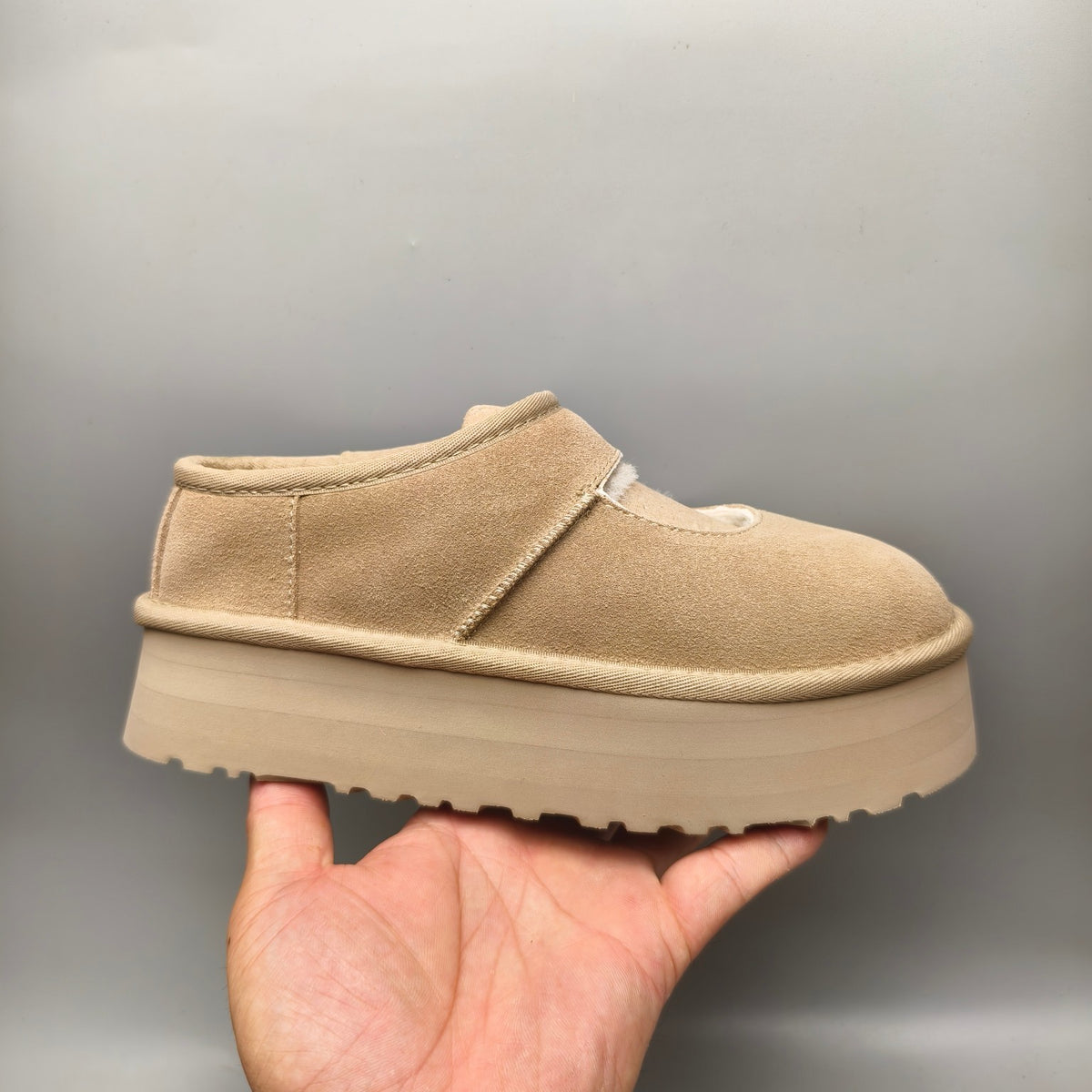 Sand Platform Mary Jane Shoes | 7612
