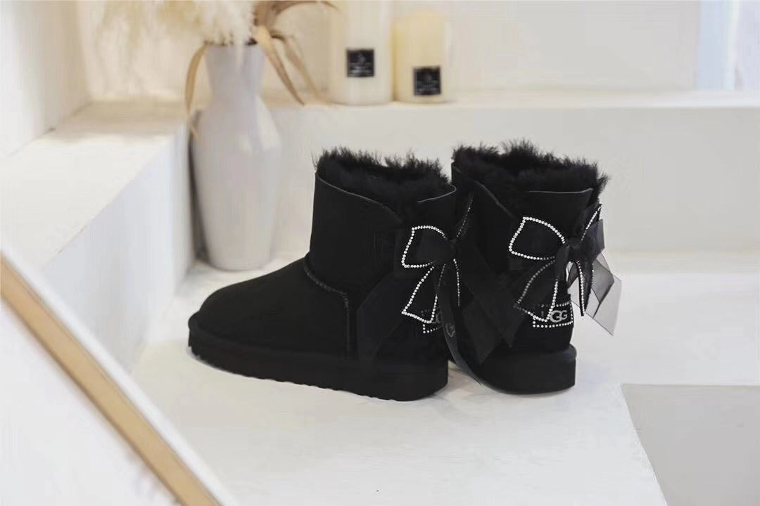 Classic Black Three-Way Winter Boots | 6503