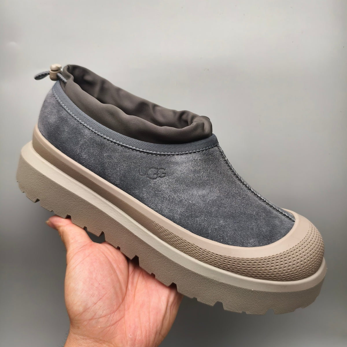 Dark Grey Slip-On Casual Shoes | 4096