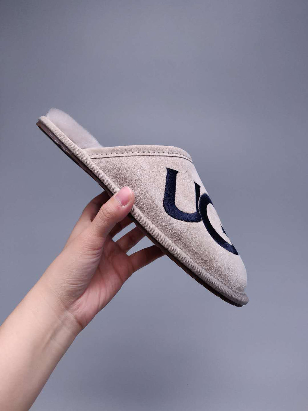 Grey Big G Indoor Slippers | 2593