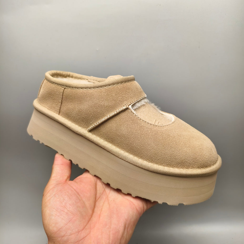 Sand Platform Mary Jane Shoes | 7612
