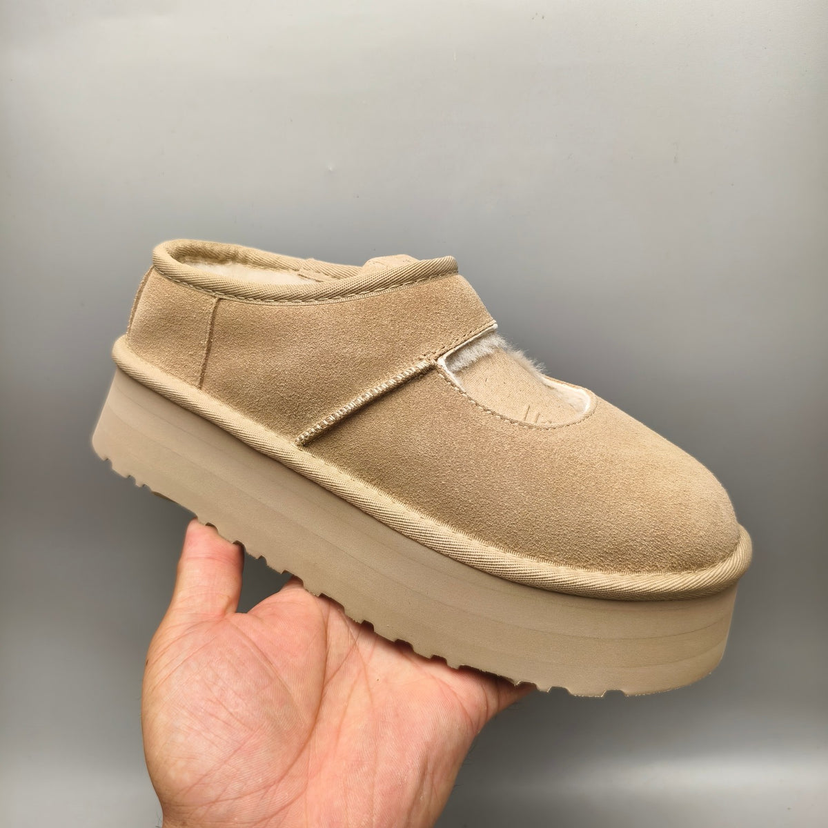 Sand Platform Mary Jane Shoes | 7612