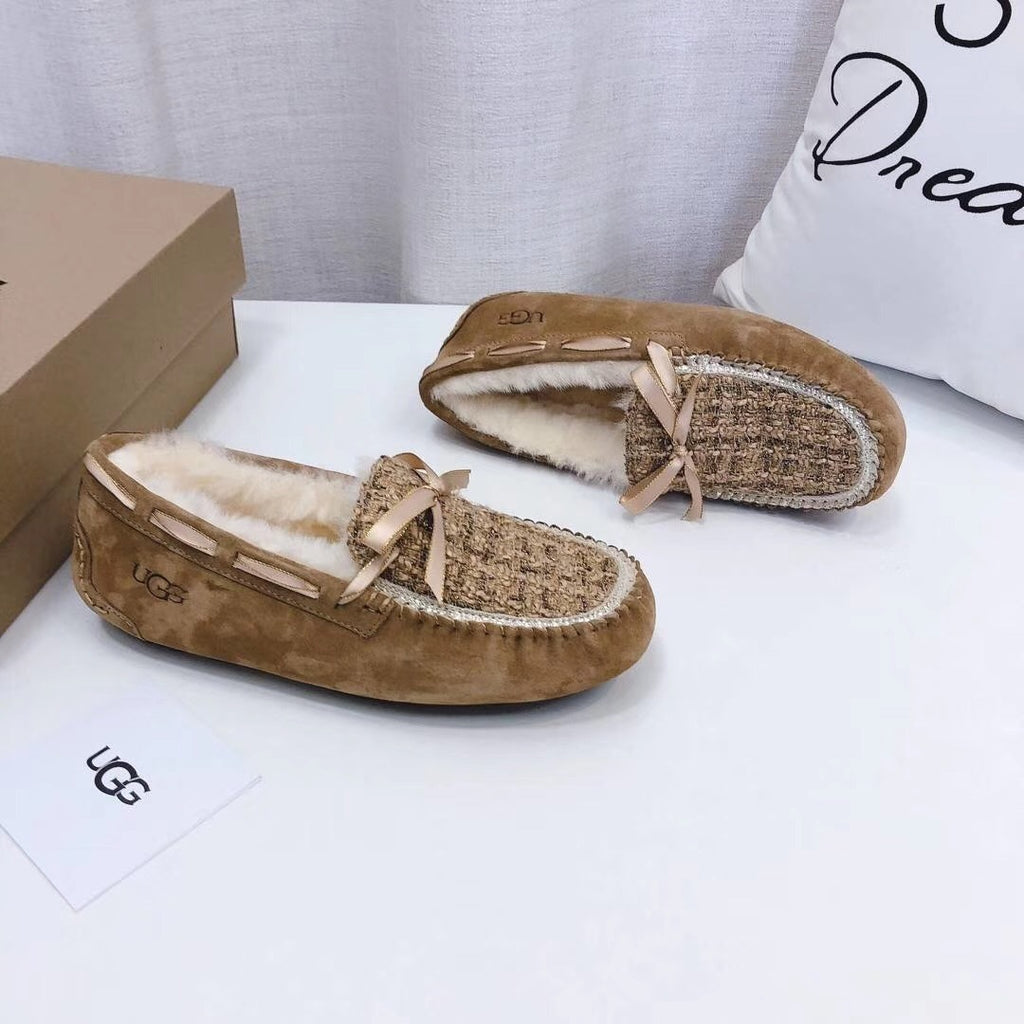 Chestnut Elegant Driving-Style Loafers | 5623