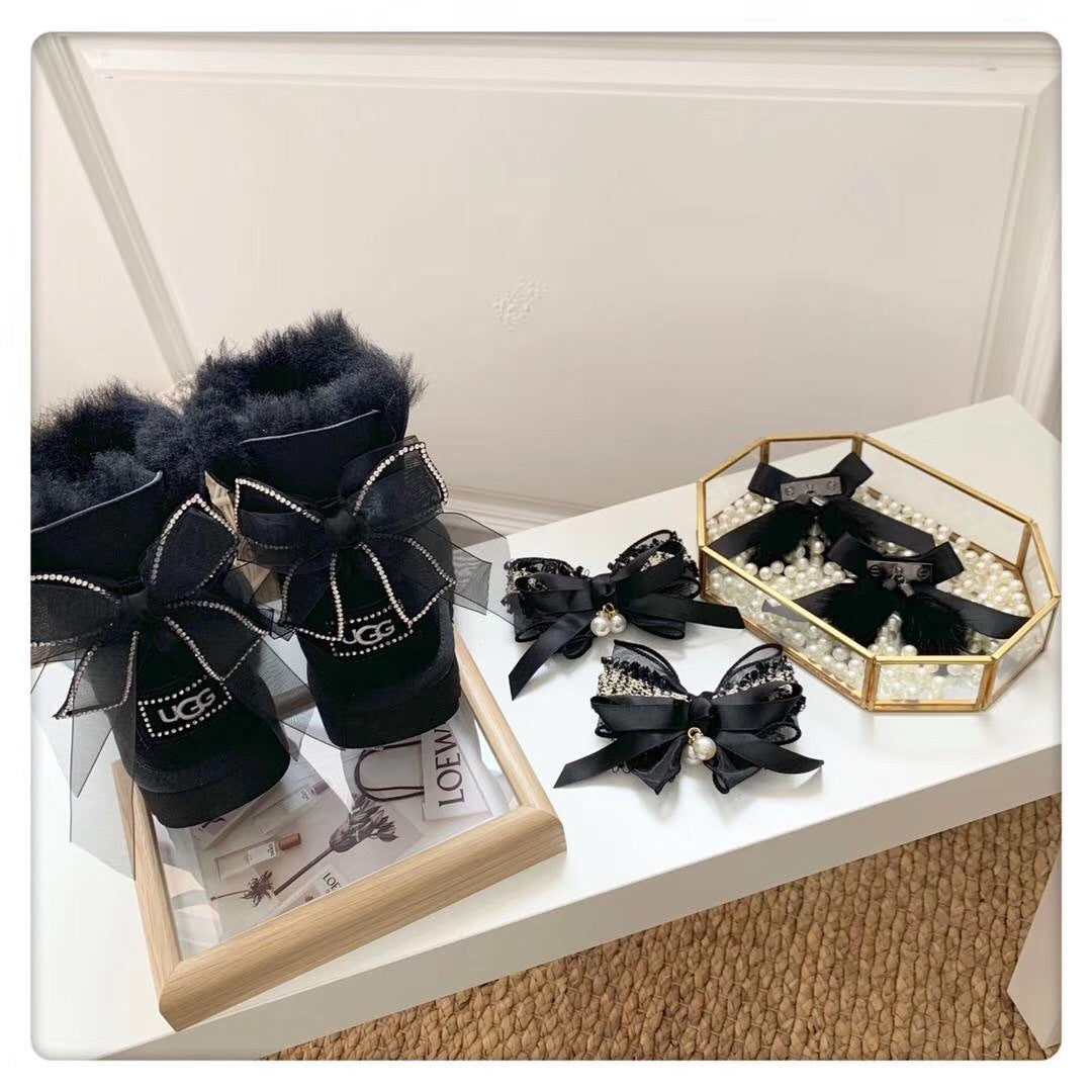 Classic Black Three-Way Winter Boots | 6503
