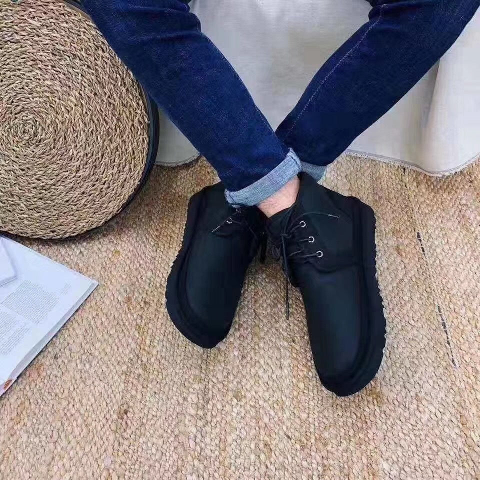 Black Zip-Up Casual Shoes | 3883