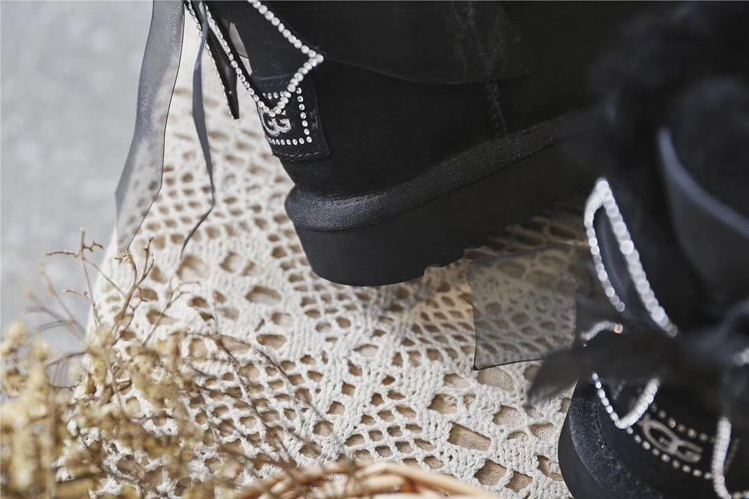 Classic Black Three-Way Winter Boots | 6503