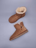 Chestnut Side-Zip Ankle Boots | 2481