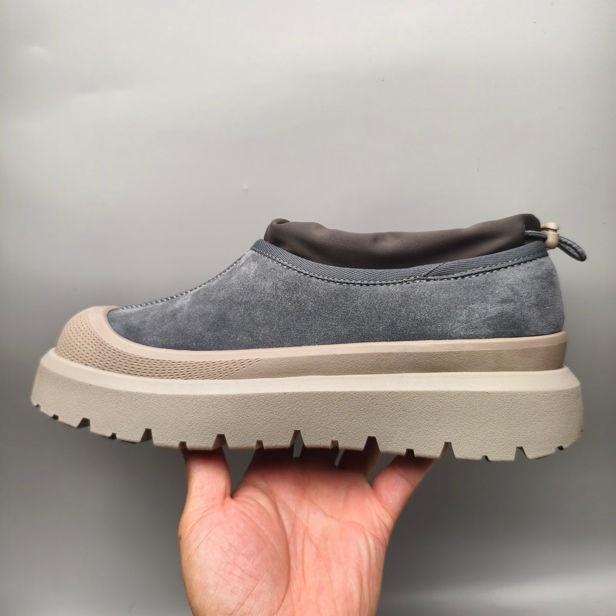 Dark Grey Slip-On Casual Shoes | 4096
