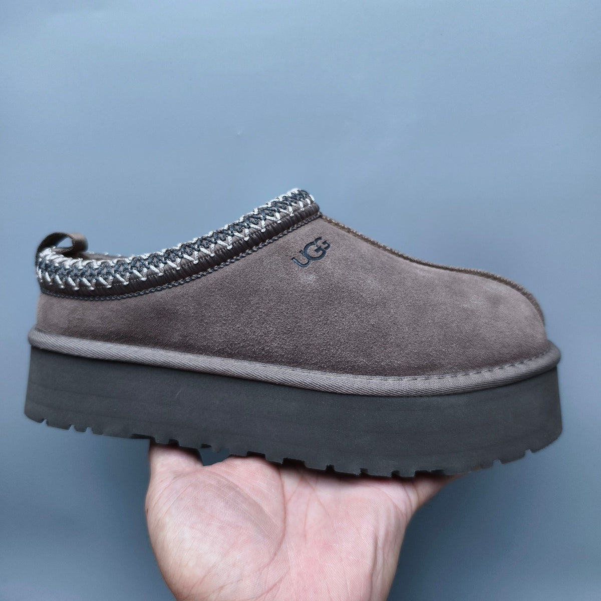 Walnut Brown Folk-Inspired Platform Casual Shoes | 2553 / 2130