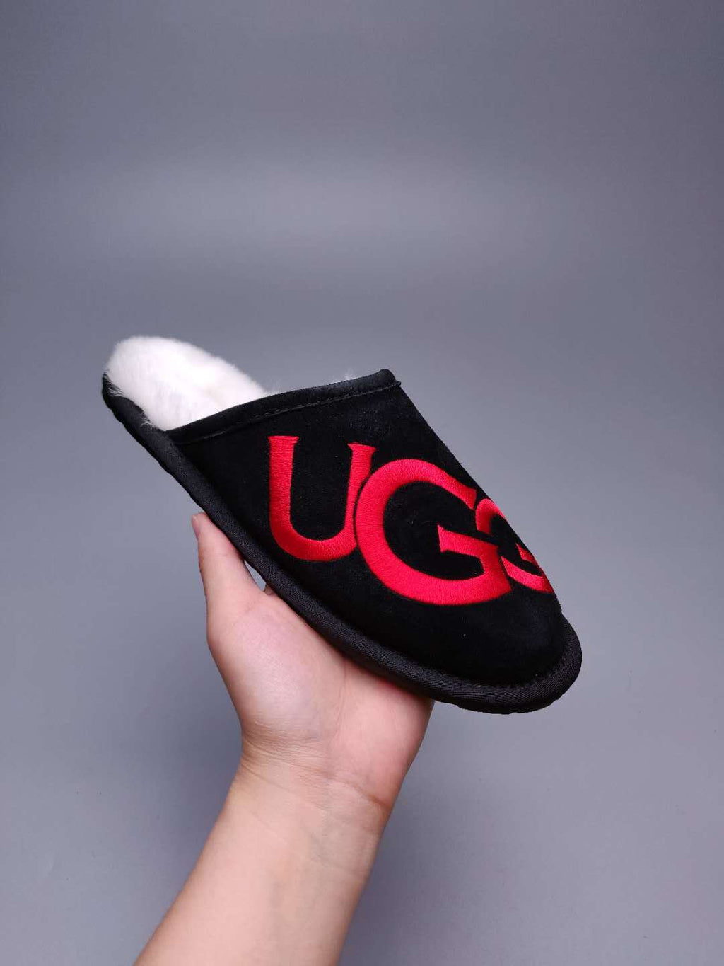 Black Big G Indoor Slippers | 2593