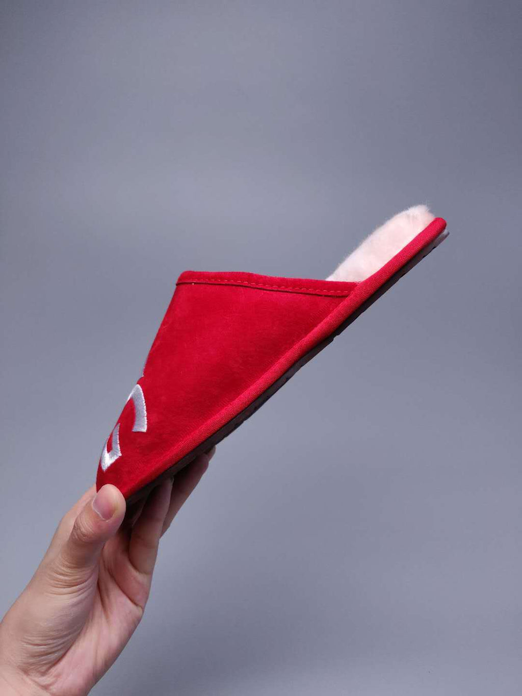 Bright Red Big G Indoor Slippers | 2593