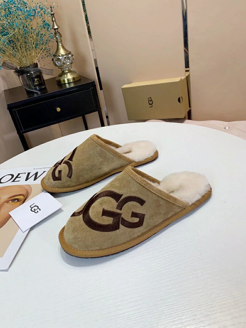 Chestnut Big G Indoor Slippers | 2593