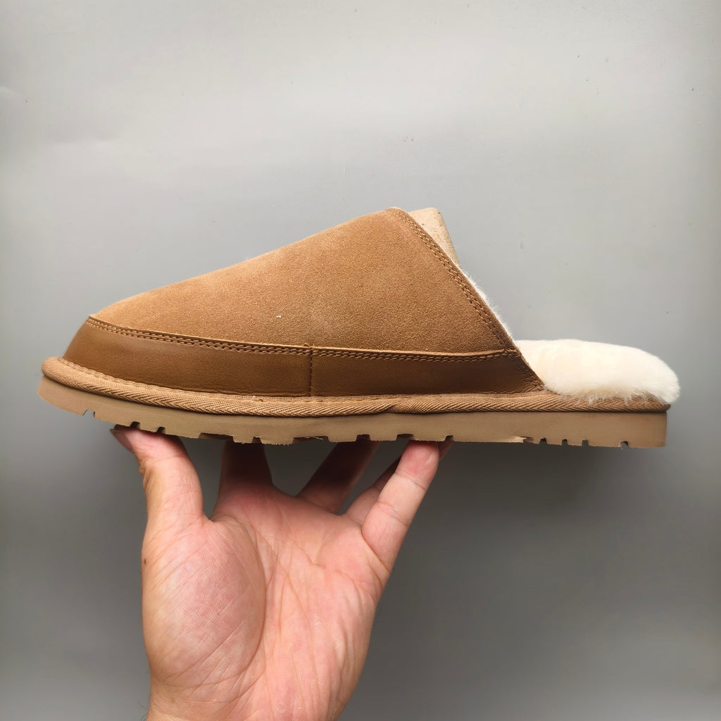 Chestnut Men's Ultra-Light Fluffy Casual Slippers | 4585