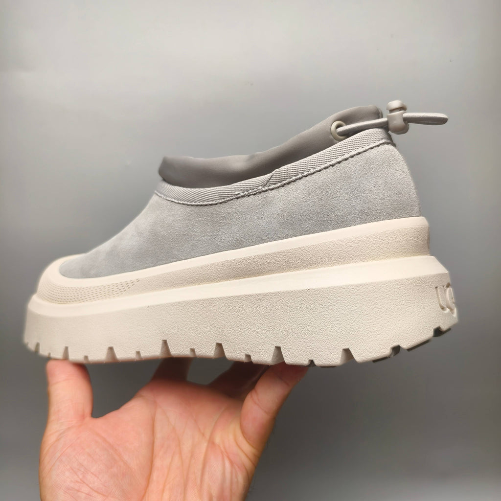 Light Grey Slip-On Casual Shoes | 4096