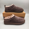 Chocolate Brown Women's Classic Slip-On Shoes | 3891