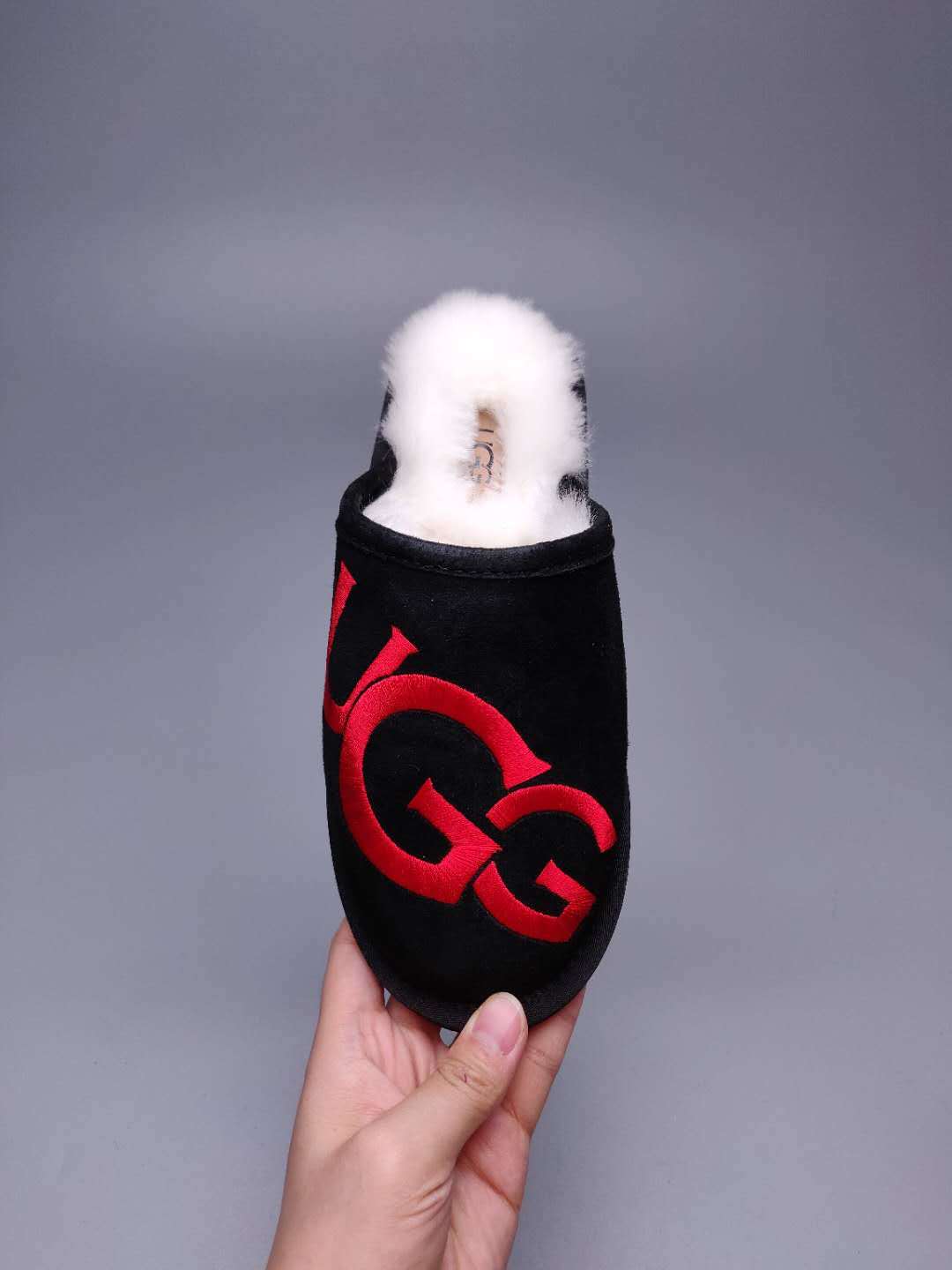 Black Big G Indoor Slippers | 2593