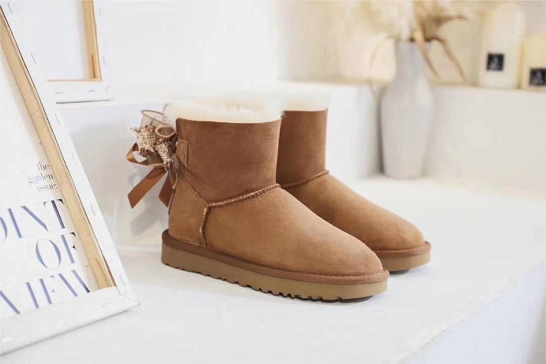 Chestnut Brown Three-Way Winter Boots | 6503