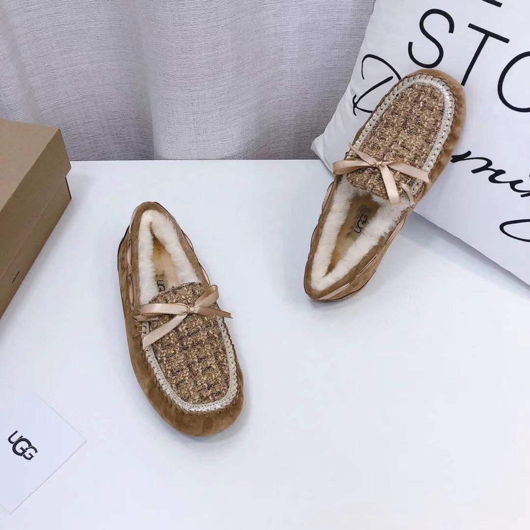Chestnut Elegant Driving-Style Loafers | 5623
