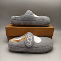 Grey Ultra-Light Mary Jane Casual Shoes | 5097