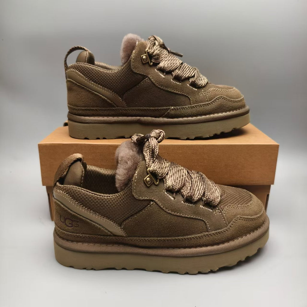 Walnut Brown Unisex Mesh Casual Sneakers | 4032