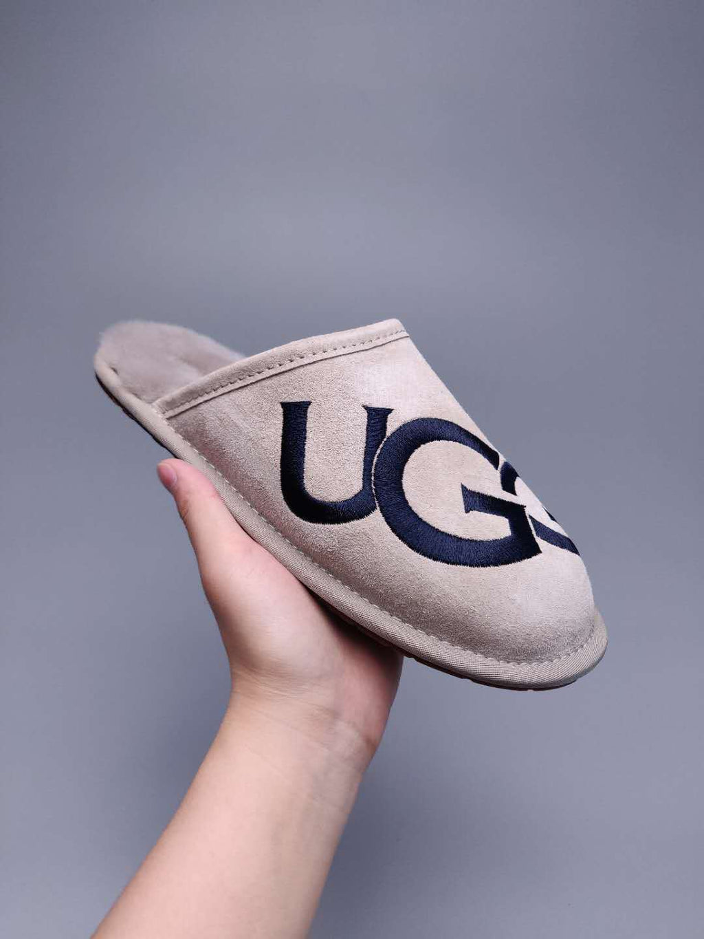 Grey Big G Indoor Slippers | 2593