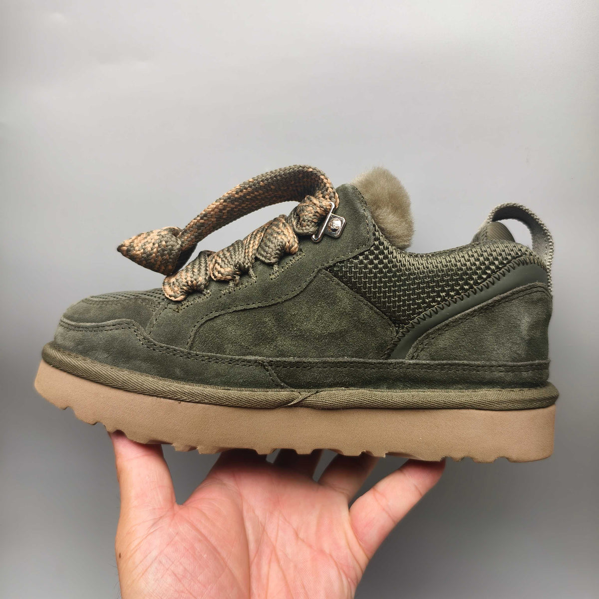 Green Unisex Mesh Casual Sneakers | 4032