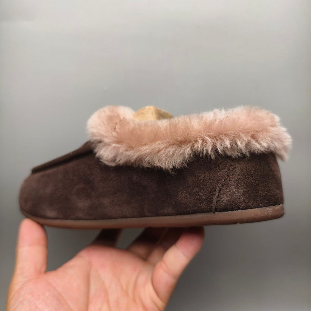 Chocolate Brown Slip-On House Shoes | 1391