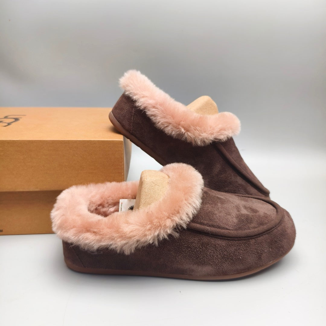 Chocolate Brown Slip-On House Shoes | 1391