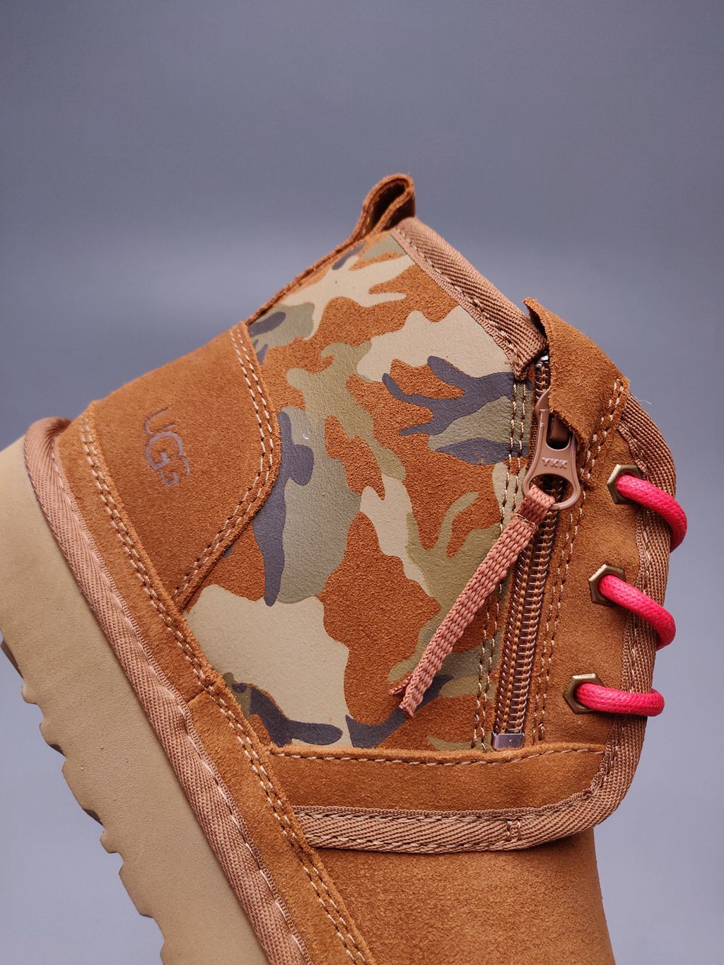 Chestnut Men's Colorblock Camouflage Casual Shoes | 4193