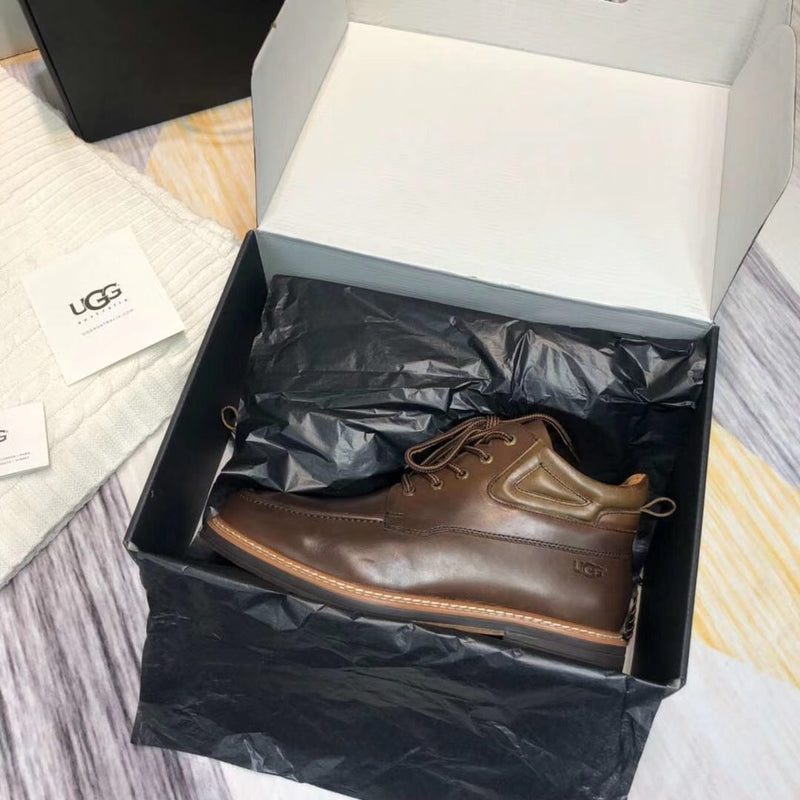 Classic Chocolate Brown Leather Shoes | 0726-1
