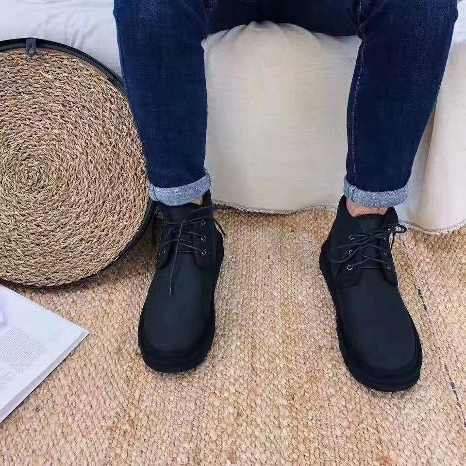 Black Zip-Up Casual Shoes | 3883