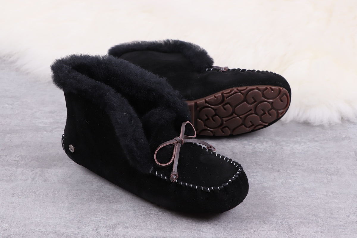 Black W Alena Casual Shoes | 4806
