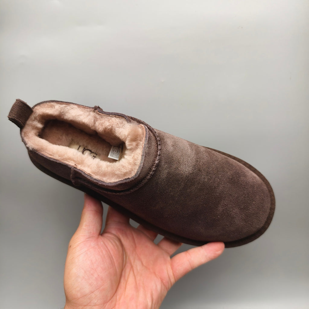 Chocolate Brown Women's Classic Slip-On Shoes | 3891
