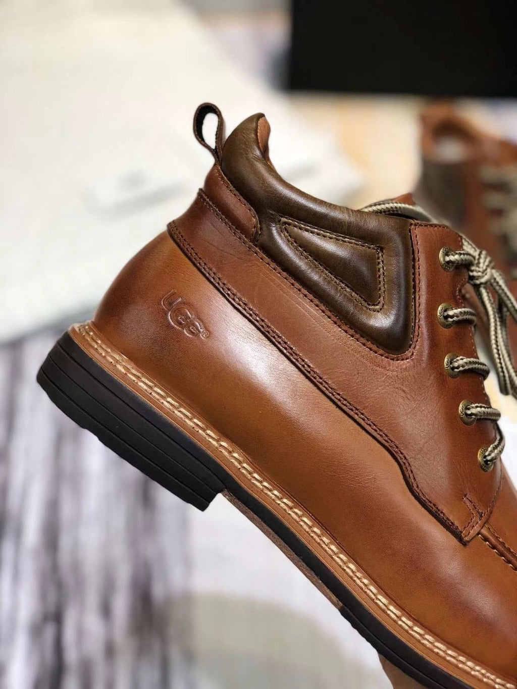 Classic Brown Leather Shoes | 0726-1