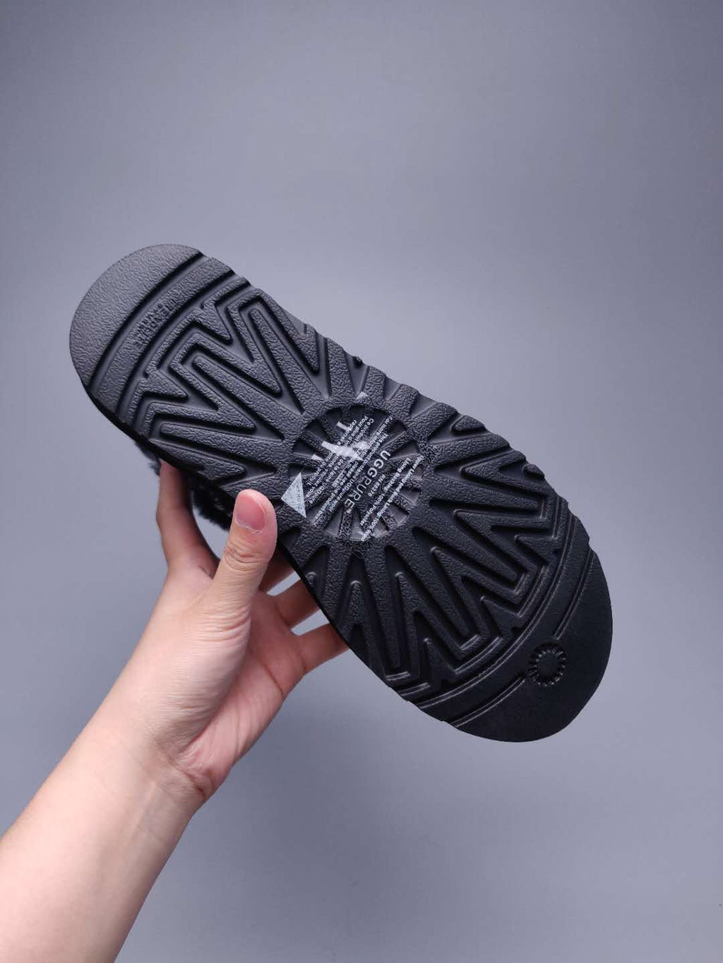Black Fabric-Textured Casual Footwear | 6554