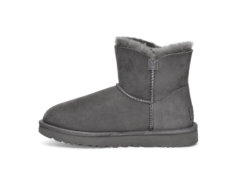 Grey Side-Zip Ankle Boots | 2481