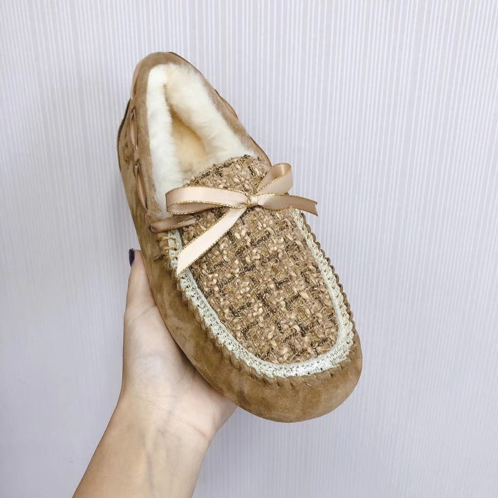 Chestnut Elegant Driving-Style Loafers | 5623