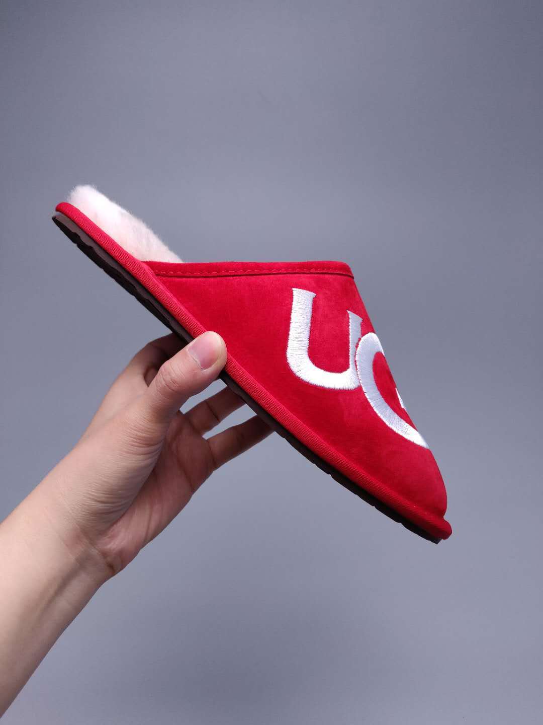 Bright Red Big G Indoor Slippers | 2593