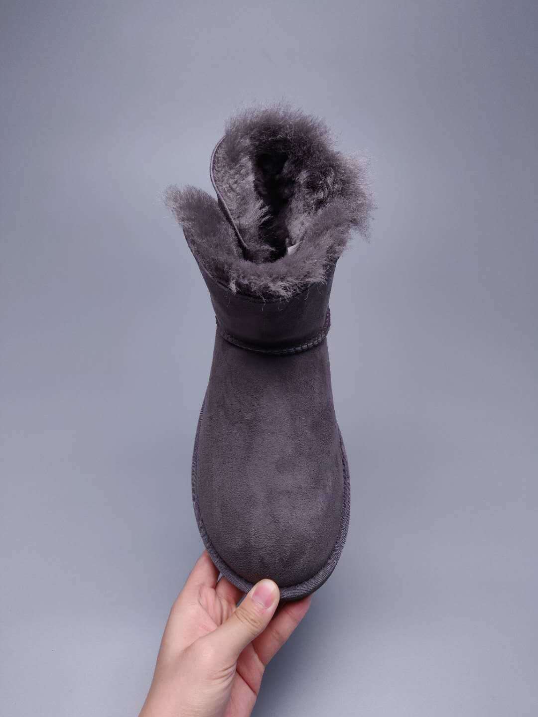 Grey Side-Zip Ankle Boots | 2481