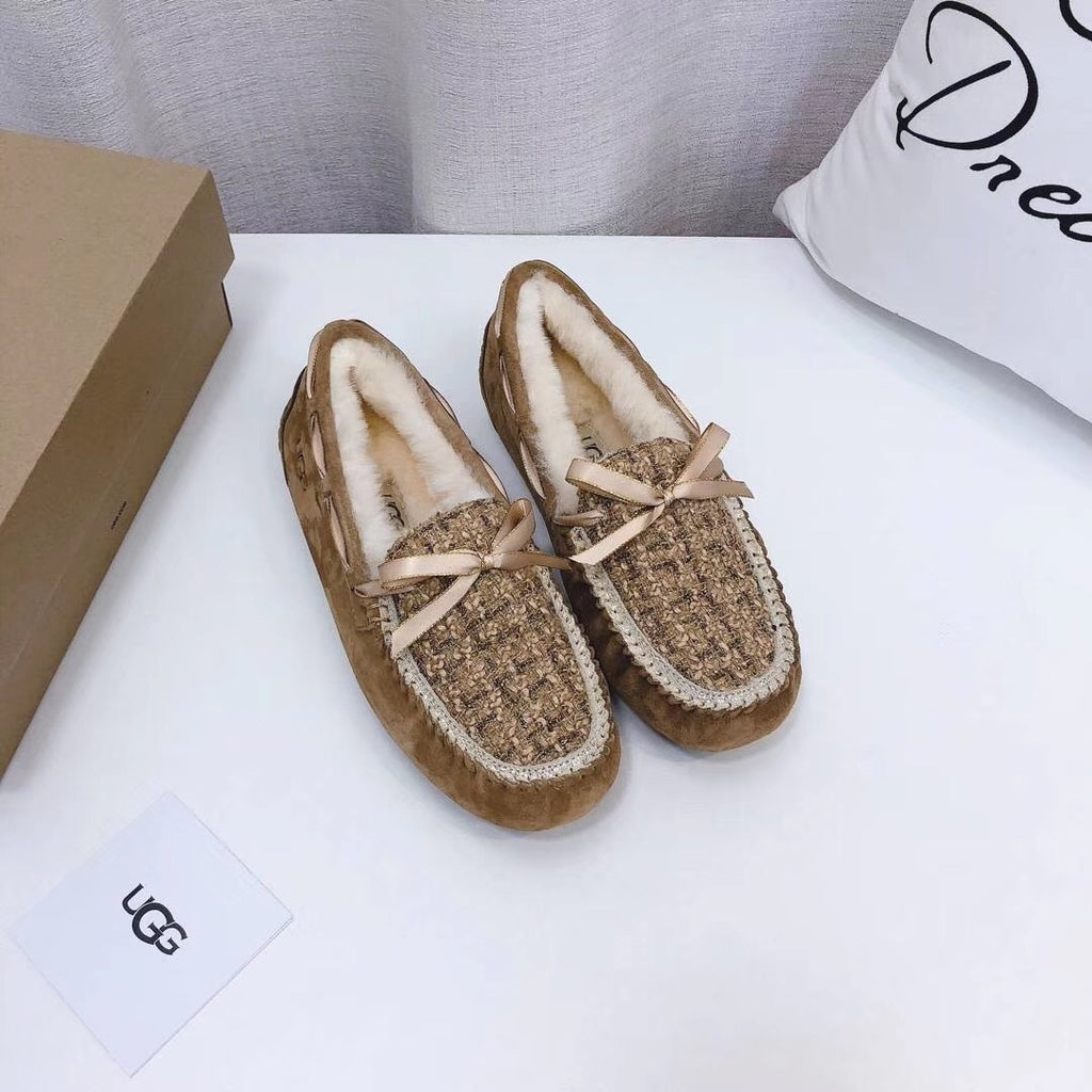 Chestnut Elegant Driving-Style Loafers | 5623