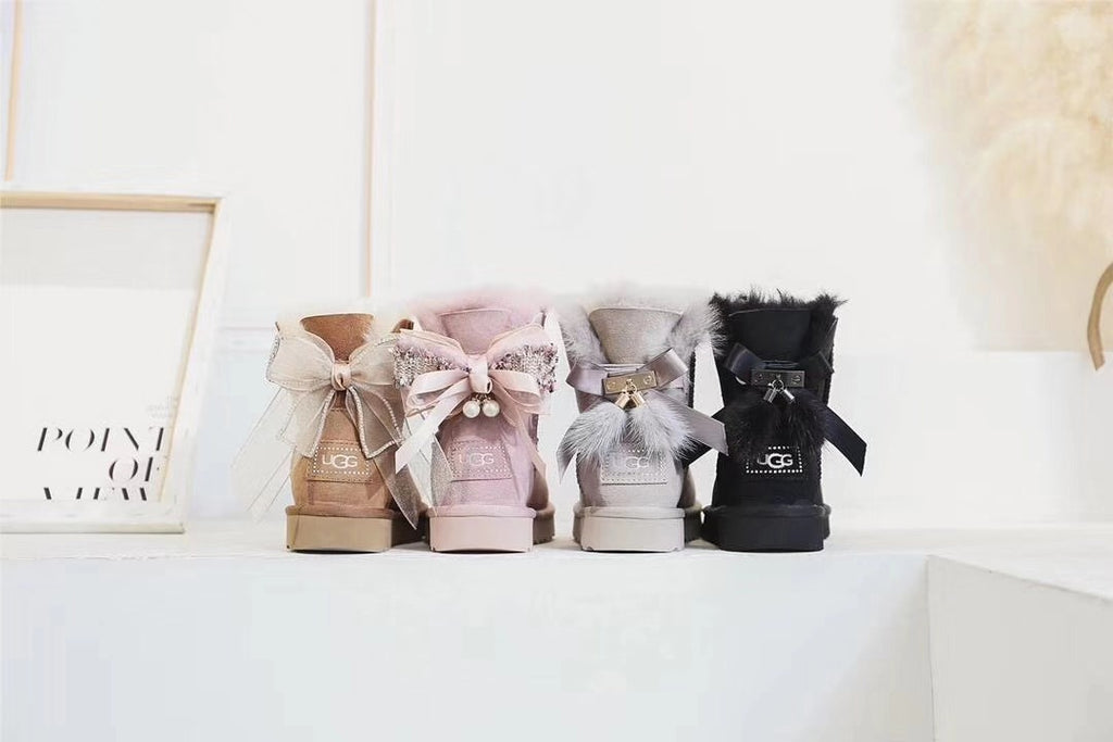 Dusk Pink Three-Way Winter Boots | 6503