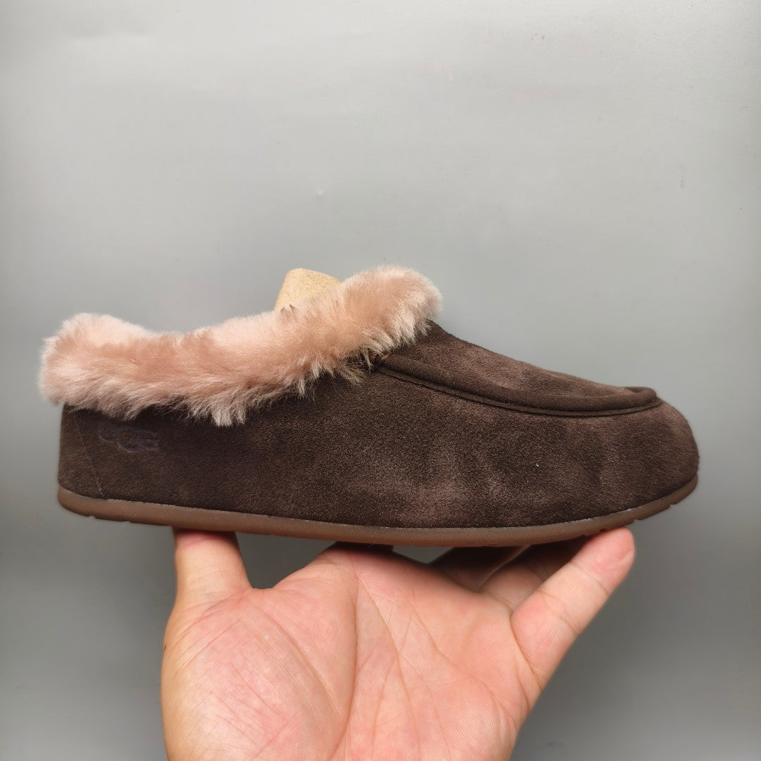Chocolate Brown Slip-On House Shoes | 1391