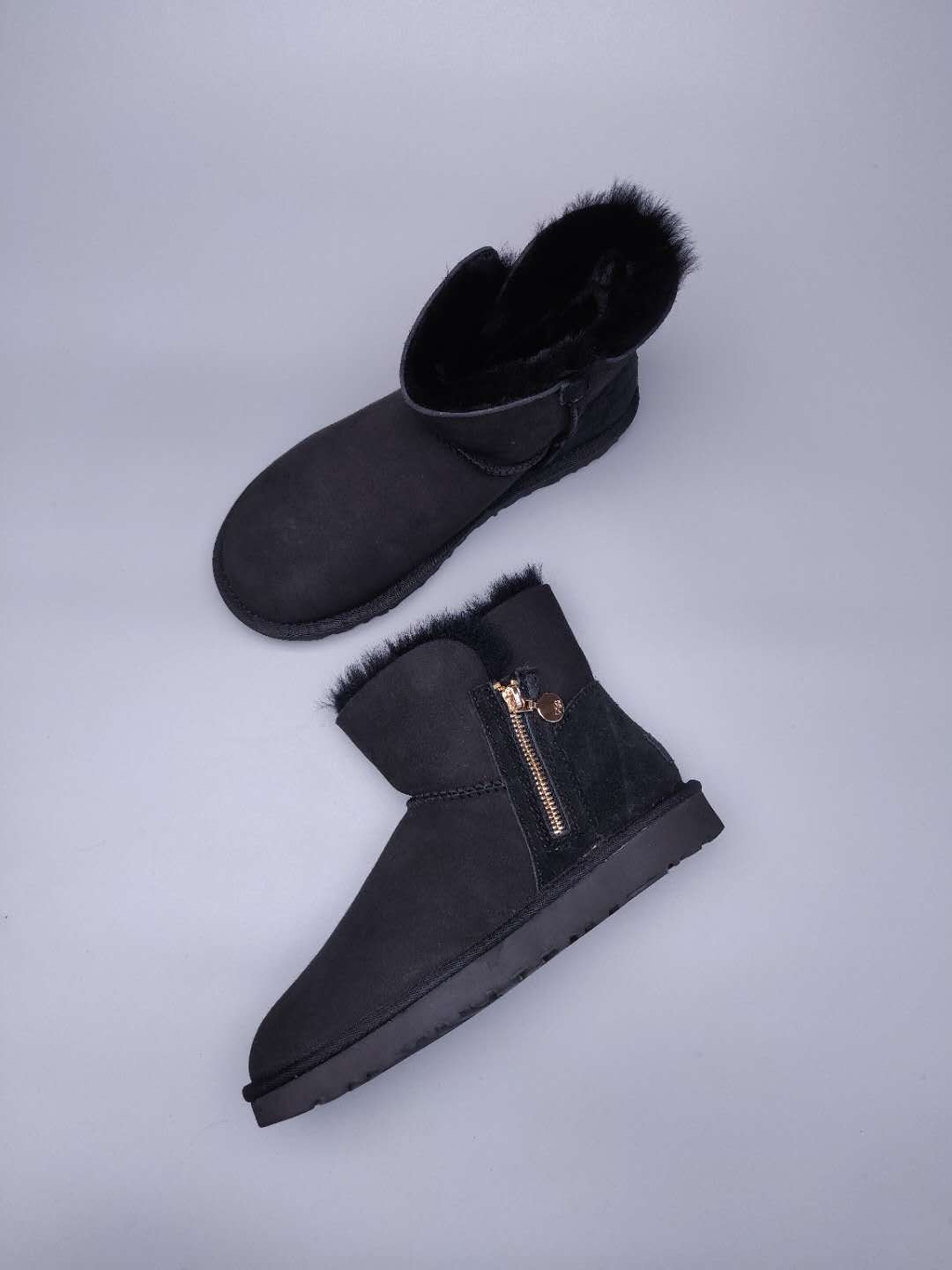 Black Side-Zip Ankle Boots | 2481