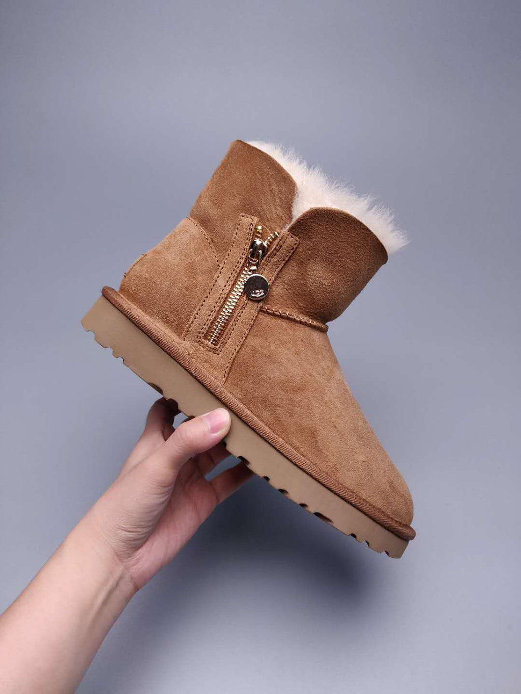 Chestnut Side-Zip Ankle Boots | 2481