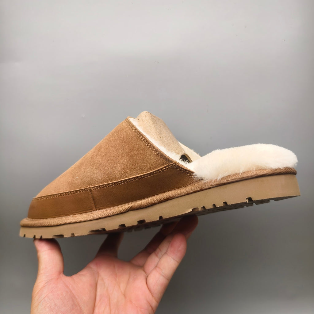 Chestnut Men's Ultra-Light Fluffy Casual Slippers | 4585