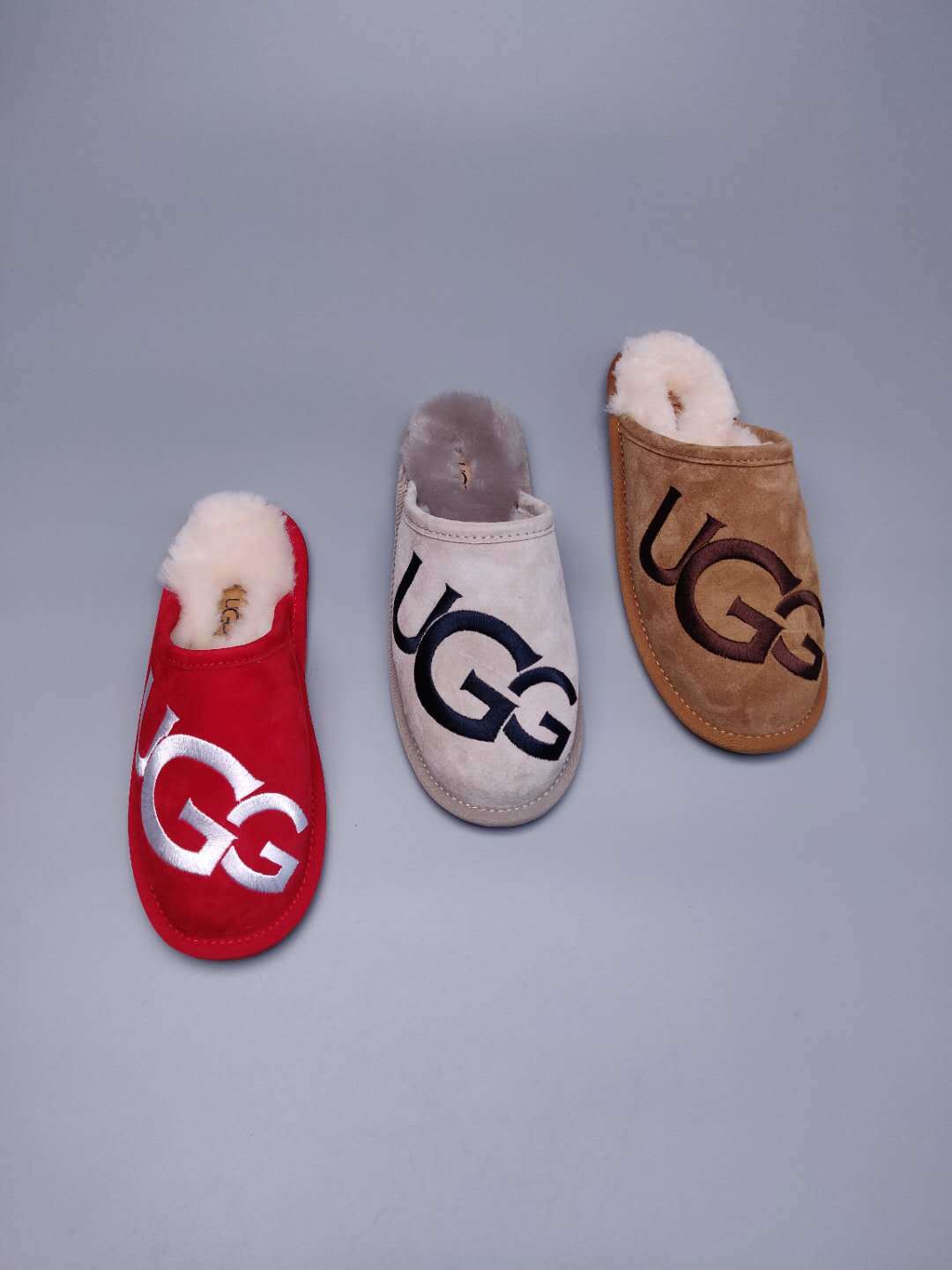 Bright Red Big G Indoor Slippers | 2593